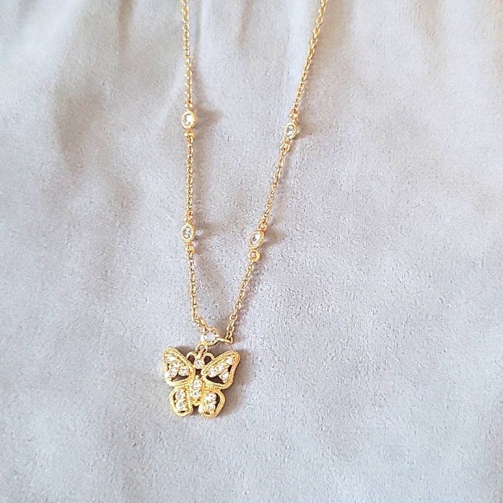 Ariella butterfly necklace